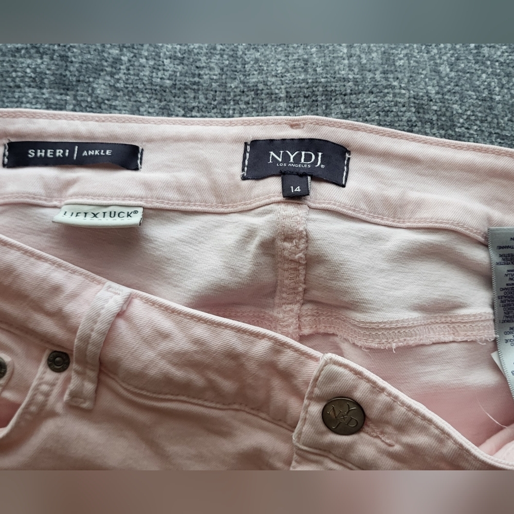 NYDJ Women's Sheri Ankle Jeans - Light Pink